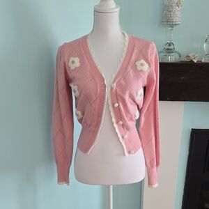 Belle Poque Floral Cardigan S